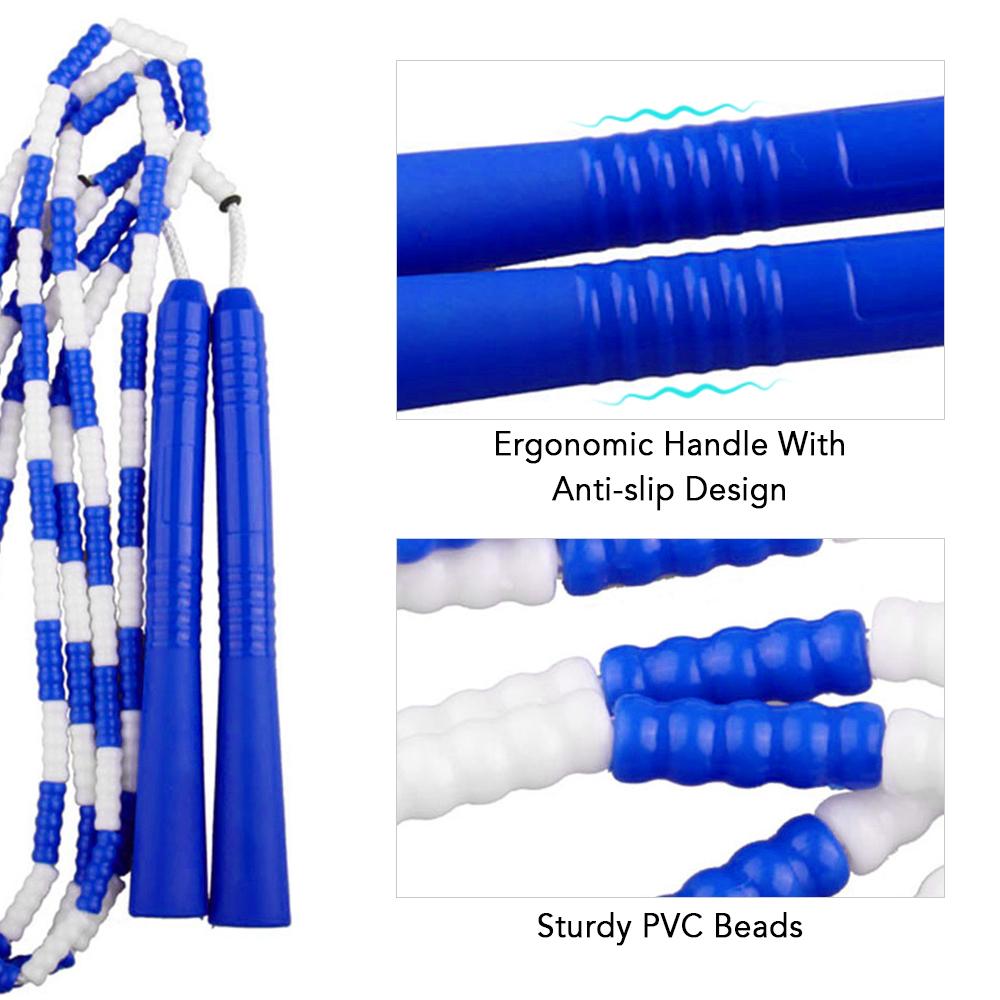 

Jump Rope Adjustable Skipping Rope for Workout Fitness Training чёрный