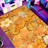 Garfield Print Rug, Washable Floor Carpet, For Entryway Dorm Laundry Room Office Study, Home Decor Birthday Christmas Gift
