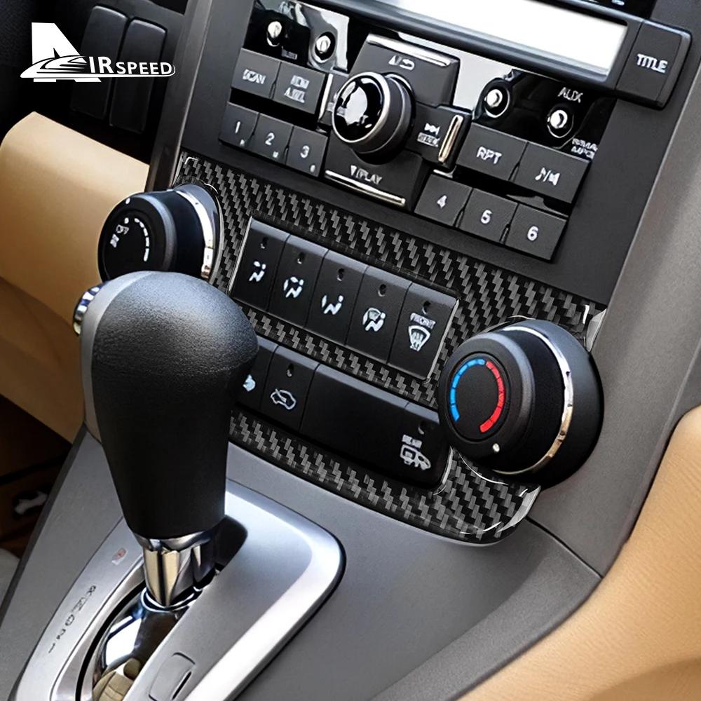 Real Carbon Fiber Dashboard Trim for Honda CR-V 2007-2011 AC Vent Surround
