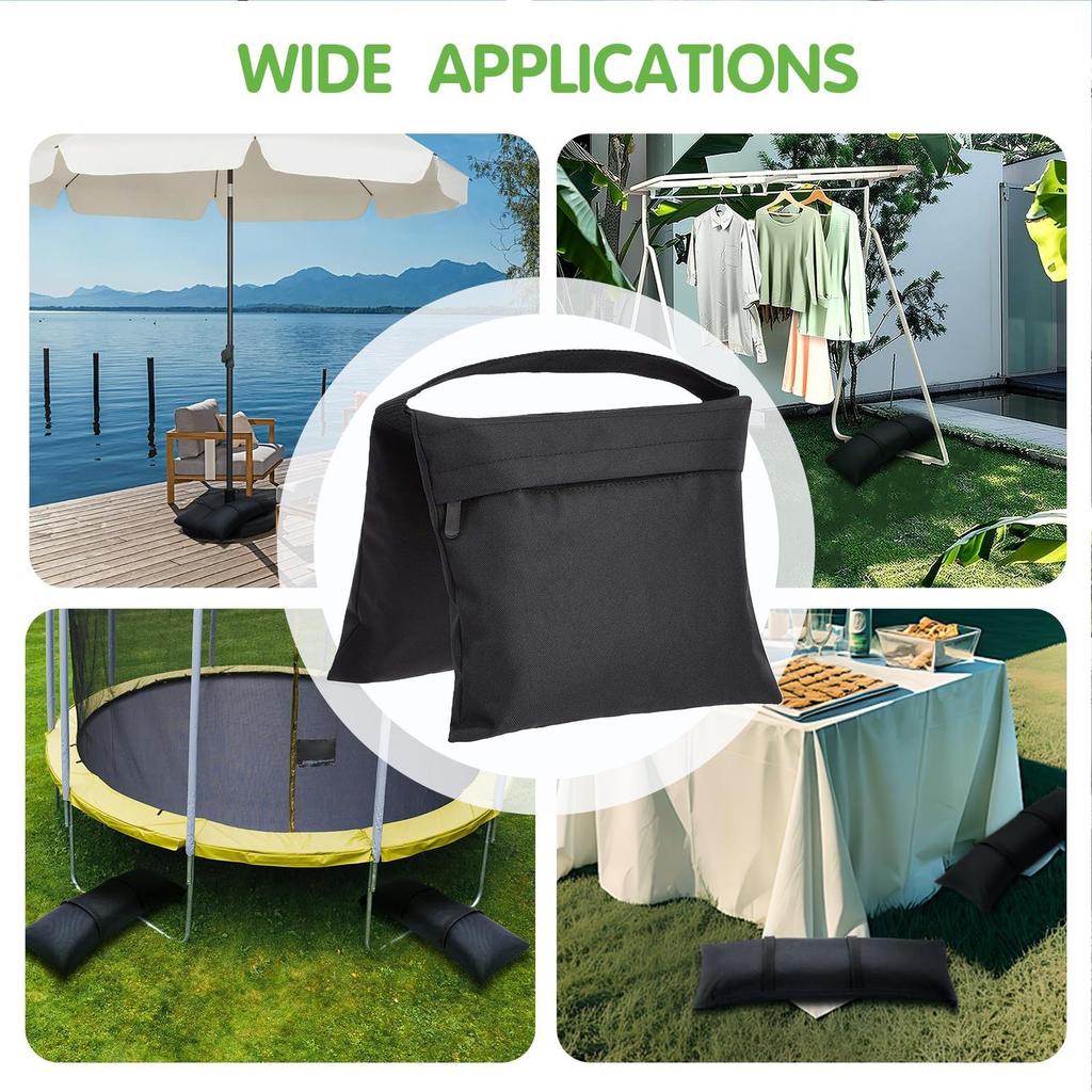 Outdoor Sandbag Weights Windproof Canopy Support Bags Oxford Cloth Tent Fixed Sandbags For Fishing Chair Poles Sunshade