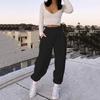 Women Sweatpants Casual Loose Elastic Waist Long Pants Trousers Warm Velvet Pants for Women