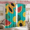 2D flat Photography Backdrop Background cloth Colorful Tropical Fruits 100% Polyester Party Decorations Use for Suitable for