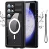 For Galaxy S25 S24 S23 Ultra Plus Waterproof Shockproof Dustproof IP68 Underwater Built Screen Protector Anti-Scratch 360 Cover