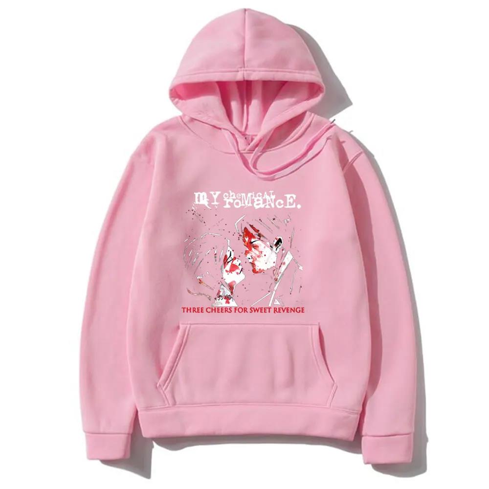 MY CHEMICAL ROMANCE THREVERGE Hoodie Para Homens E Mulheres, Camisola De Algodão, Sportswear Hoodies Soltos, Camisolas Da Moda