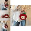 Adorable Sweet Hello Kitty Red Apple Design Mini Shoulder Bag For Daily Casual Use