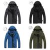 Premium Quality Thin Outdoor Men's Large Size Hooded Windproof Waterproof Jacket