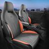 BYD E2 Suede Leather Seat Cover: Universal Half Cover, All-Season Car Seat Cushion