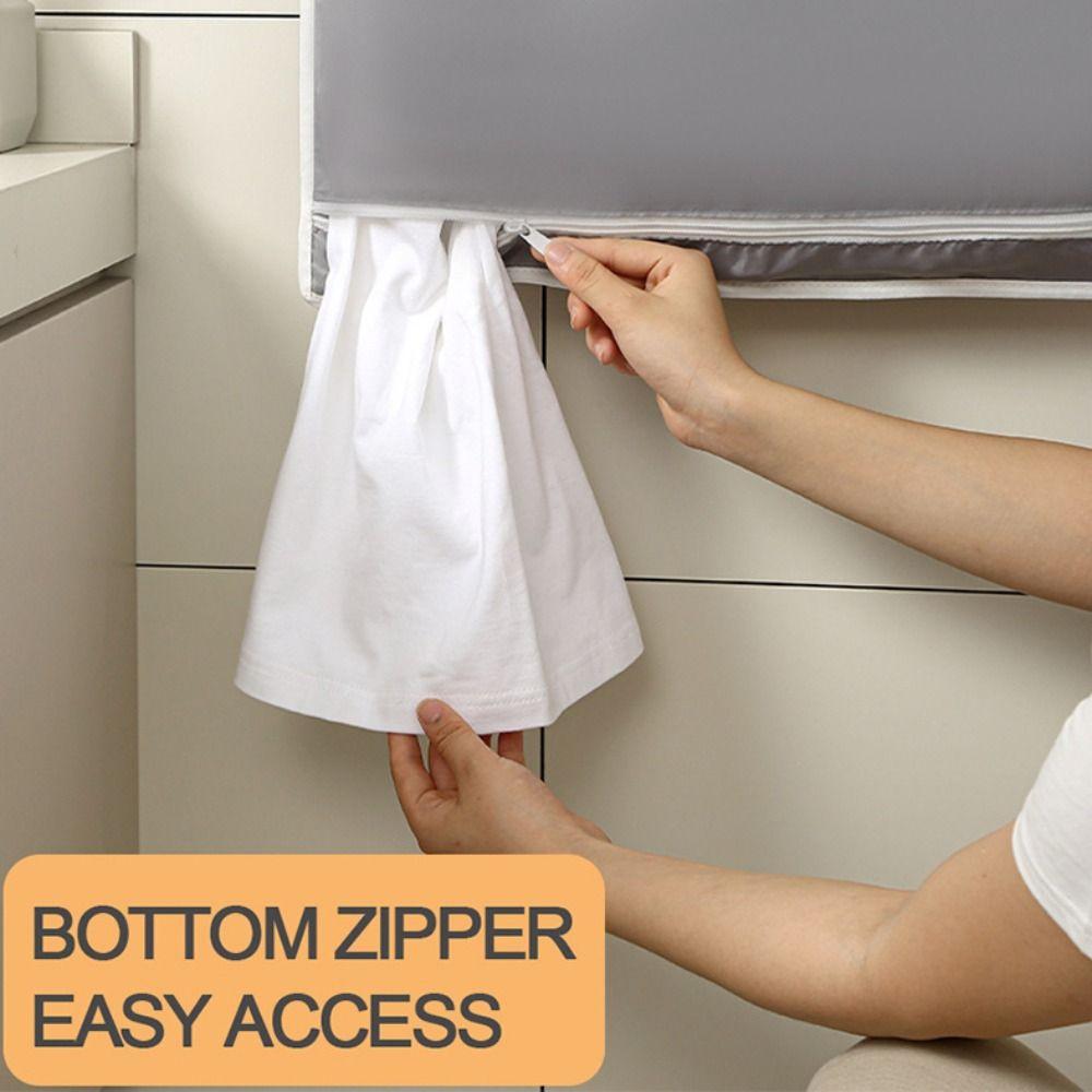 Hanging Hanging Storage Bag Wall Mounted Laundry Holder Clothes Storage Bag  Bathroom Use