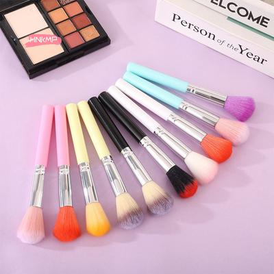 1Pc Professional Long-Handled Nail Dust Cleaning Brush Super Fluffy Nail Art Makeup Brushes for Manicure Tools