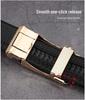 Men's Trendy Automatic Buckle Leather Belt - Versatile, Casual, and Simple Design