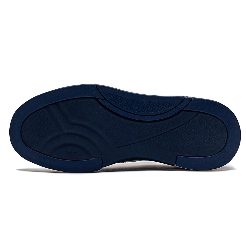 New Anta Life Collection Wear Resistant Slip Resistant Low Top Skateboard Shoes Women's White Blue Red 122518071R-4