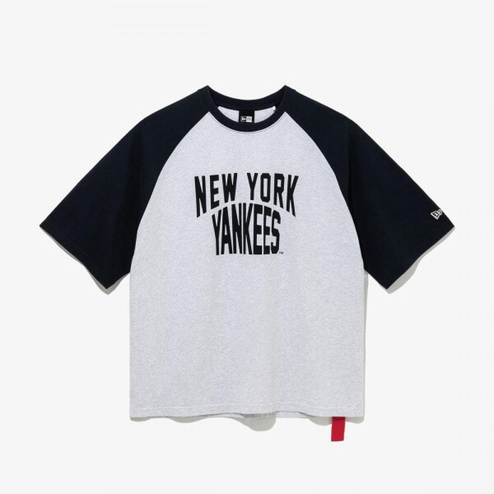 

Футболка реглан New Era Mlb New York Yankees Вечерний синий evening blue/S