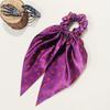 Comfortable Fabric Hair Elastics Halloween Ties for Women Girls, Spooky Spider Web Skeleton Bat Non-damaging Bands Pumpkin Scrunchies, Pleated