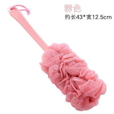 New Long Handle Hanging Soft Mesh Back Body Bath Shower  Brush Sponge