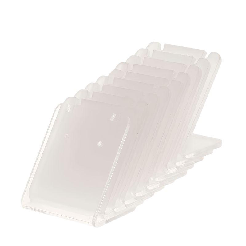 Transparent Acrylic Earring Display Stand - Jewelry Storage Rack for Home Use