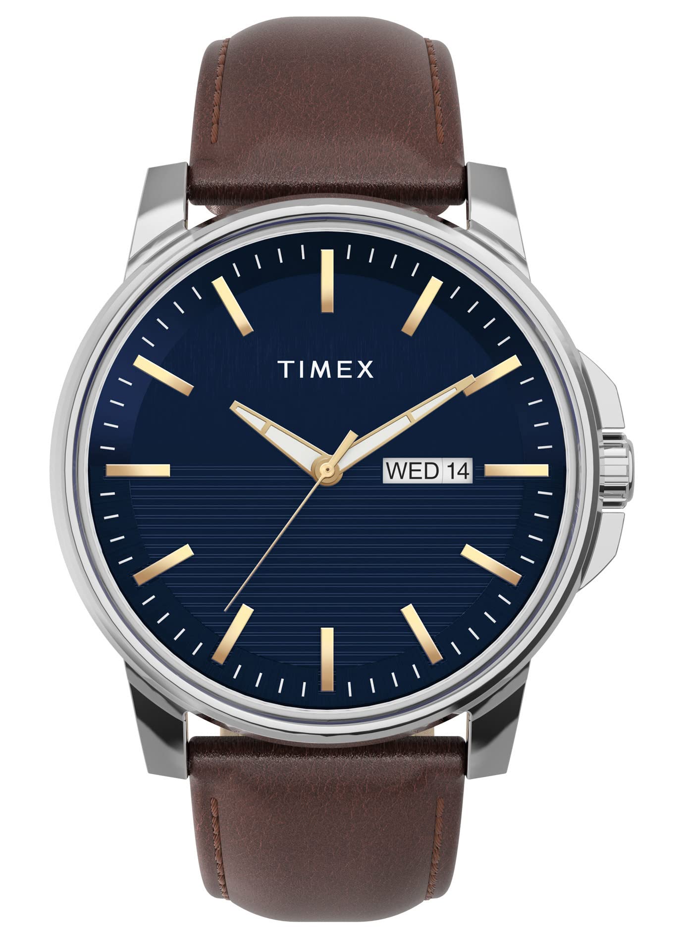 

Timex Men s Dress 45mm Watch, Brown, Dress 45mm.