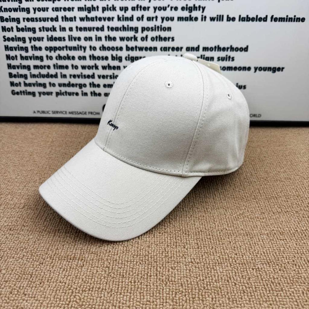 Summer letter embroidered baseball cap soft top versatile cap men's and women's leisure sunshade shows small face