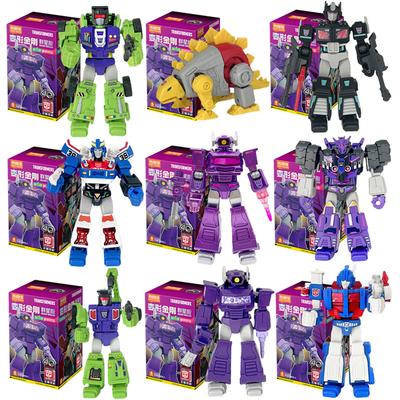 Blokees Transformery Shockwave Klocki Optimus Prime Bumblebee Figurka Akcji Zabawki Transformujące Model Robota Prezent dla Dzieci