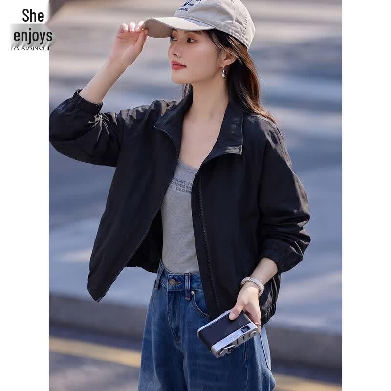 Women's Stand Collar Versatile Casual Jacket