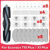 Fit For ( Ecovacs T10 Plus / X1 Plus ) Roller Side Brush Filter Dust Bag Mop Rag Robot Vacuum Cleaner Replacement Accessory Part