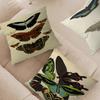 Butterfly Art Office Cushion Pillowcase Car Cushion Cover45X45CM Lumbar Pillowcase Sofa Pillowcover
