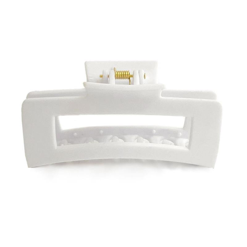 Comfort Hair Claw Clip With Soft Silicone Design No Pressure On Scalp Secure Hold Hair Styling Tool