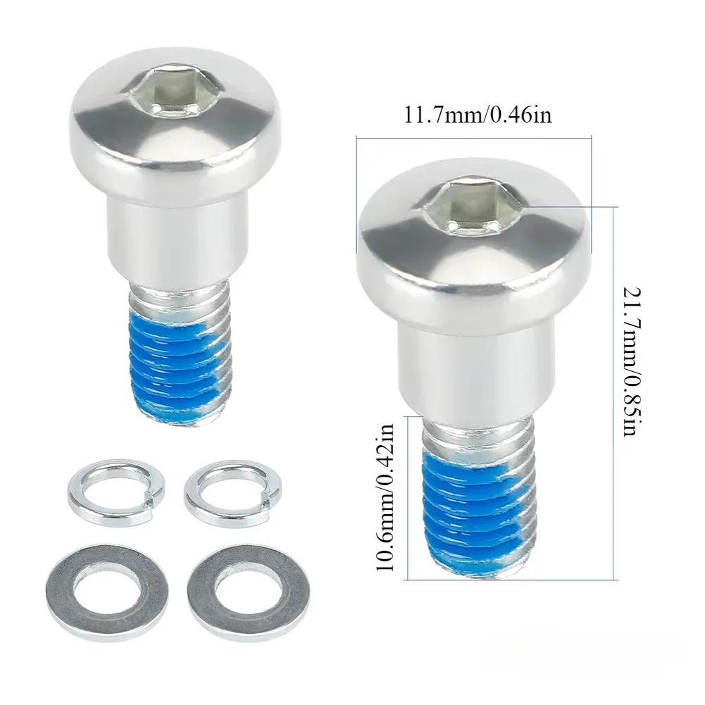 1 Paar Elektroroller Hinterrad Feststellschrauben Metall Für -Xiaomi M365/Pro 21.7X11.7mm Rollerteil Zubehör Hart Langlebig
