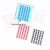 40 Stück/Set Mini Gummi-Punkt Universell DIY Mauspads Mausskates Für Maus Fuß Gleitfüße Aufkleber 6,5 mm Durchmesser 0,8 mm Dicke