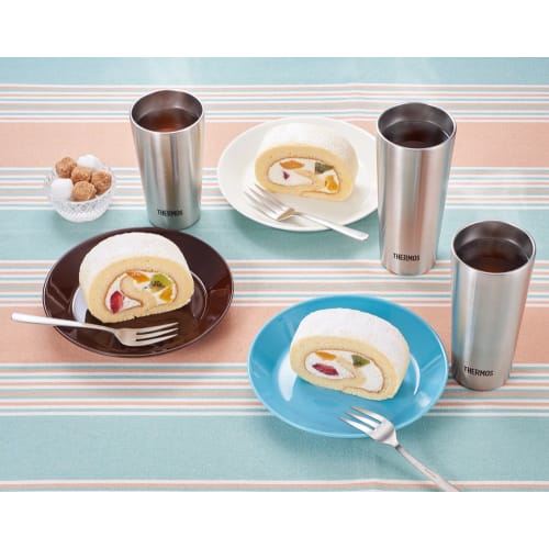 Thermos Vacuum Insulated Tumbler, 350ml, Stainless Steel, JDI-350 S