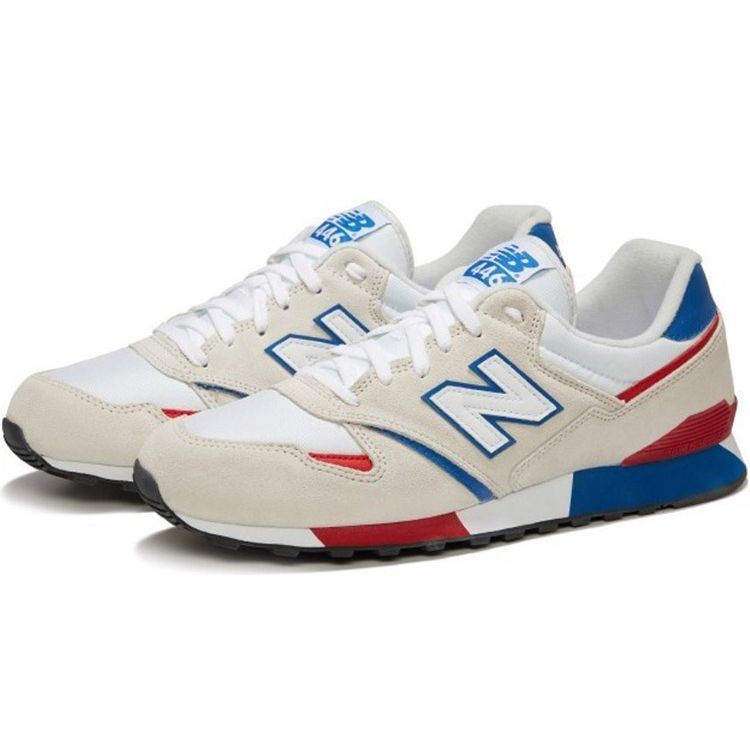 New Balance Nb 446 Retro Elegant Low-Top Marathon Running Shoes Unisex sneaker Off-White U446SMWB