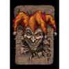 Playing Cards Canvas Painting Fire Skull Card Poster Print Poker for Living Room Wall Art Home Decor