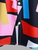 Men's Geometric Short Sleeve Casual Shirt - Summer 2022 Collection