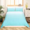 Blue Ombre Duvet Cover Queen Size Ocean Sea Blue White Gradient Solid Color Soft Bedding Set Modern Abstract Art Comforter Cover