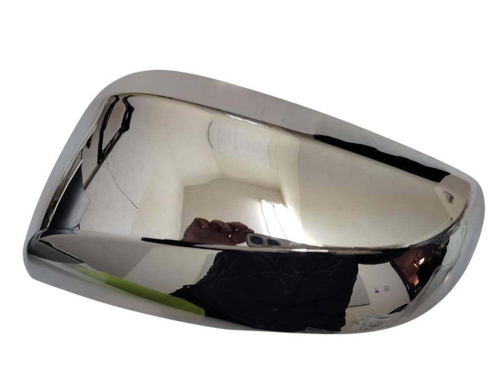 FUKUARE Door Mirror and Side Mirror Covers for Alphard 30 Vellfire 30 Series and Late and New RAV4 50 Series (Plated Finish) Series, (Early Models),