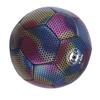 Size 5 Reflective Football Reflective Glowing Soccer Ball Glow in The Dark Football for Indoor