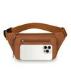 Multifunctional Mobile Phone Waist Bag Lightweight Chest Bag Solid Color Outdoor Commuter Crossbody Shoulder Bag