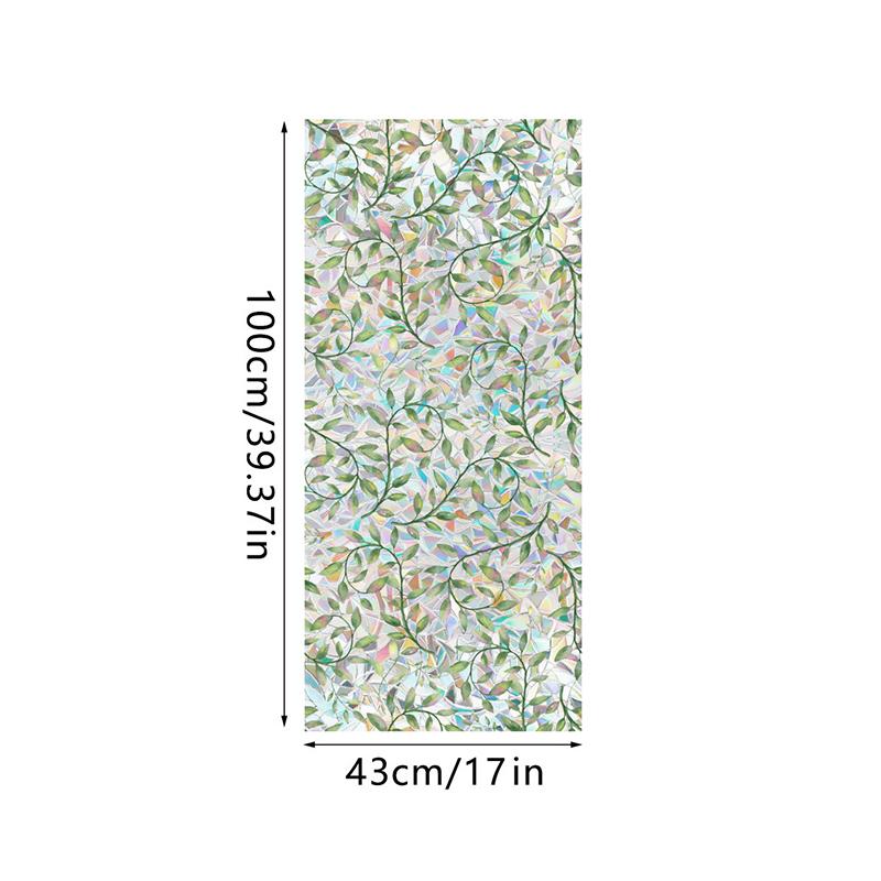 

Цветная радужная птица узор призматическая оконная пленка многоразовая бесклеевая статическая пленка радужный ловец солнца наклейка для декора дома