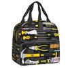 Custom Mechanics Large Toolbox Lunch Bag Women Cooler Warm Insulated Lunch Boxes for Kids School