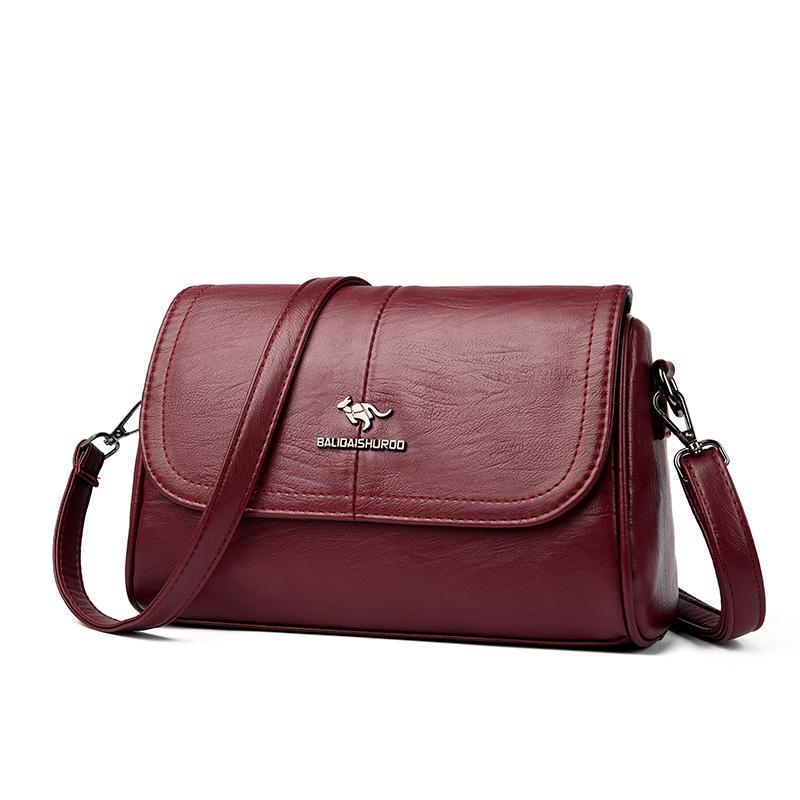 Geantă crossbody pentru femei din piele PU moale de înaltă calitate, geantă de umăr la modă pentru femei potrivită pentru uz zilnic, cumpărături, navetă