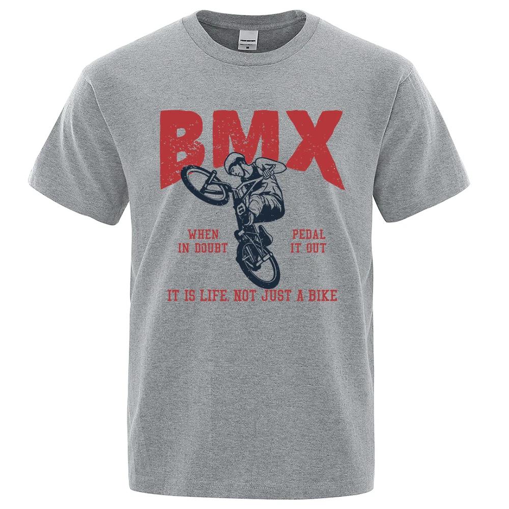Bmx It Is Life Not Just A Bike Casual Breathable T-shirts... L