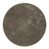 Modern round side table with golden stainless steel frame, table with marble-look surface for the living room, luxurious side table with stable base
