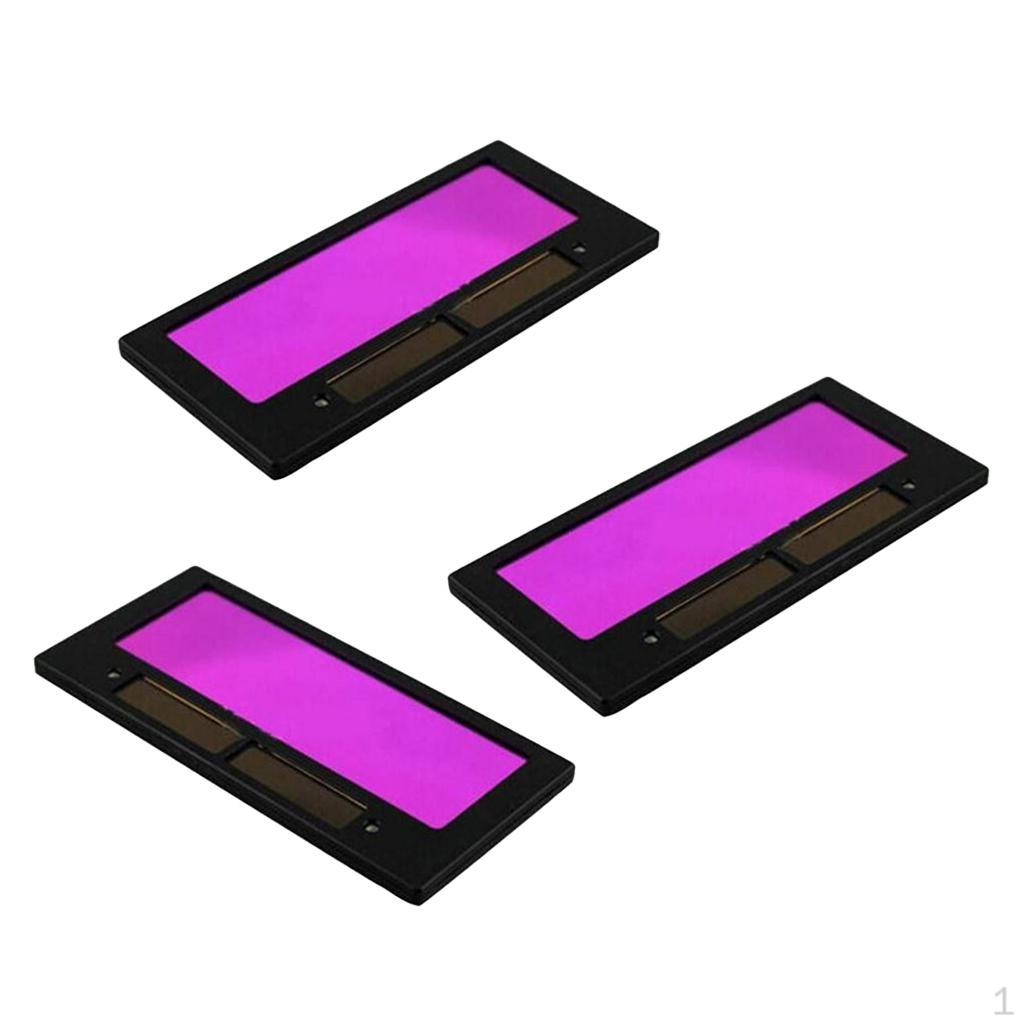 

3Pcs Welding Helmet Lens Solar UV IR