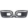 New Front Left & Right Bumper Fog Light Bezel Cover for Toyota Sequoia 2018-