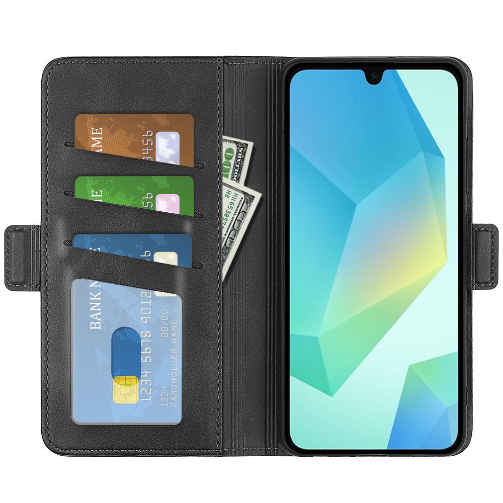 For Samsung Galaxy A07 Case Calf Texture Leather Wallet Phone Cover