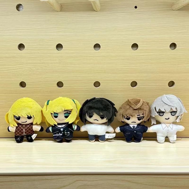 9cm Anime DEATH Yagami Light Amane Misa Cosplay Anime Ciondolo Peluche Portachiavi Accessori Portachiavi Regali Decorazione Borsa