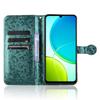 For Vivo Y04 4G/Y29s 5G Wallet Case Dot Pattern Imprint PU Leather Phone Cover