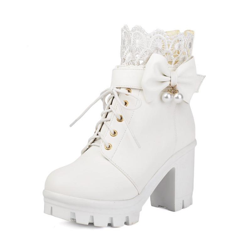 New Women`S Boots Short Boots Ladies