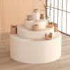 Creative Paper Art Display Stand and Cylinder Storage Rack