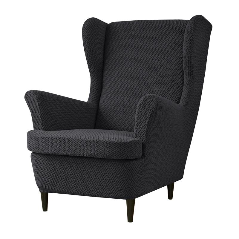 Wingback Chair Covers Stretch Armchair Slipcovers Wing Chair Cover With Seat Cushion Single Sofa Cover