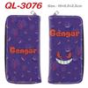 Cute Elf Full-Color Zip Long Wallet Anime Clutch Multifunctional Coin Purse Card Holder 1pcs